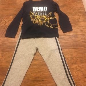 Boys matching set